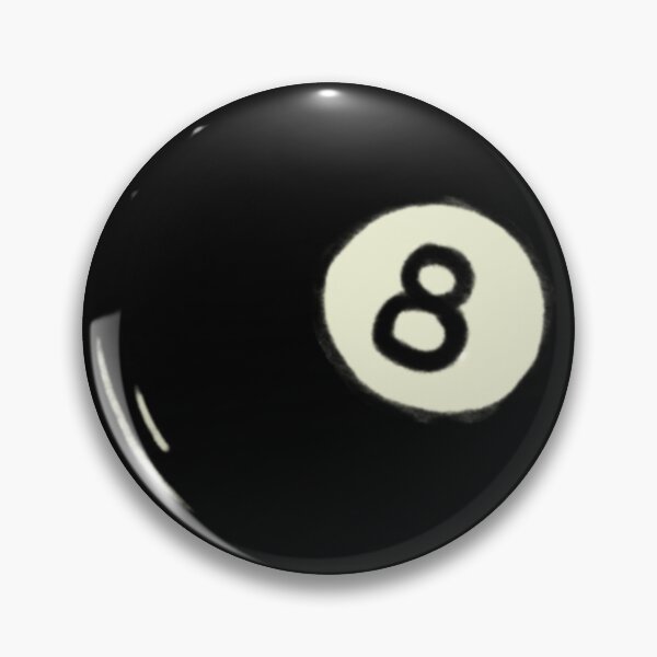 Item preview, 8 ball designed and sold by Azulangelz.