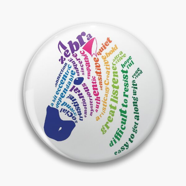 Item preview, Rainbow Zebra Spirit Animal designed and sold by kjeppson.