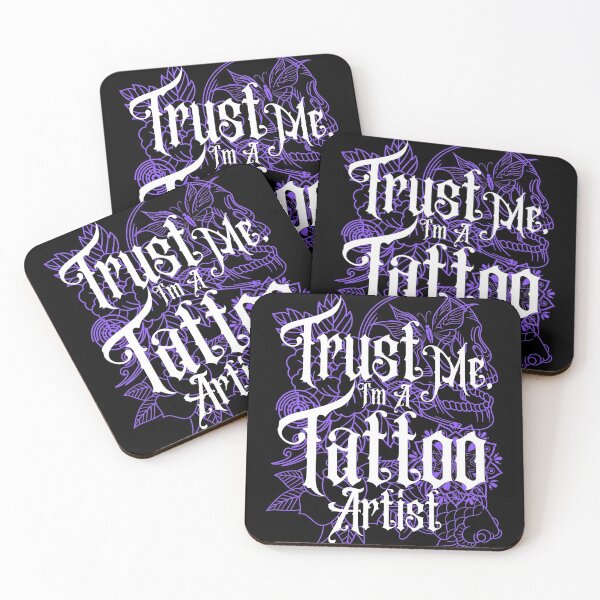 Item preview, Trust Me, I'm A Tattoo Artist - purple designed and sold by electriclinda.
