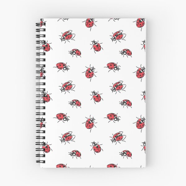 Item preview, Red ladybugs seamless pattern designed and sold by AleksOrel.
