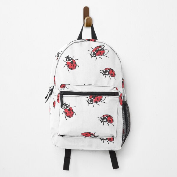 Item preview, Red ladybugs seamless pattern designed and sold by AleksOrel.