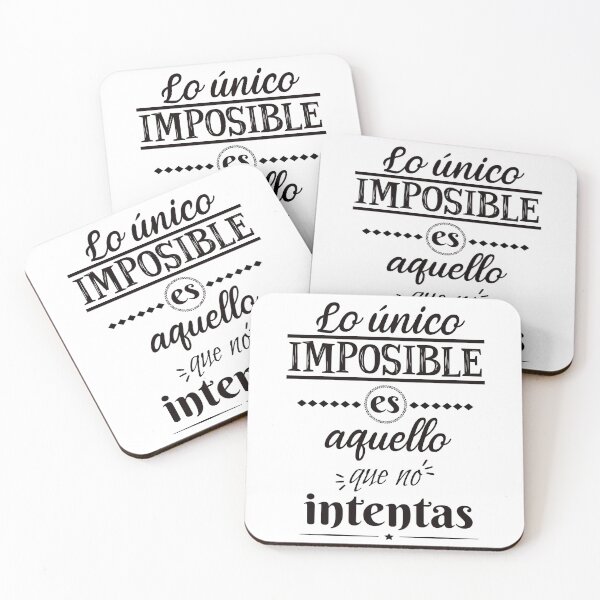 Item preview, The only impossible thing is what you don't try designed and sold by CreacionsMeraki.