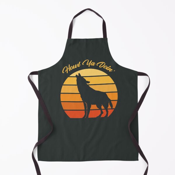 Item preview, Wolf Howl You Doing Wild Wolves Wildlife Wilderness Animal Fan Funny Pun designed and sold by gkao.