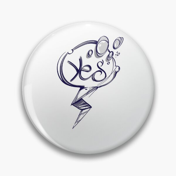 Item preview, Yes Speech Bubble designed and sold by MisterGooseShop.