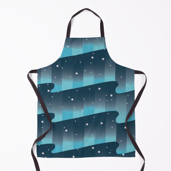 Item preview, Northern lights in the winter sky pattern designed and sold by Elemesca.
