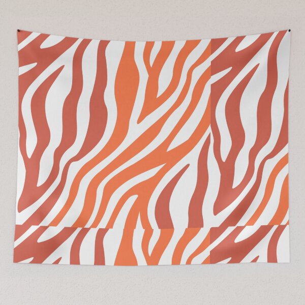 Item preview, Orange Zebra Print designed and sold by JanuaryLemon.