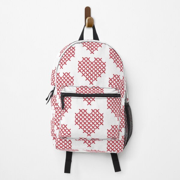 Item preview, Cross stitch red love heart designed and sold by EngineerGoC.