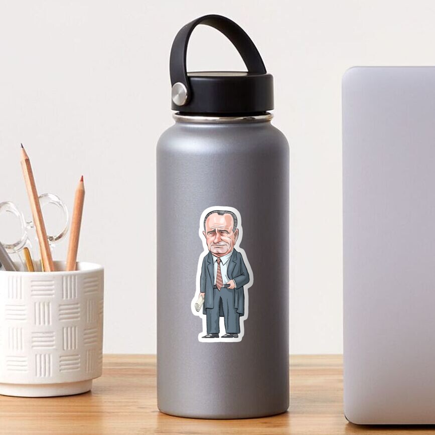 President Lyndon B. Johnson Sticker