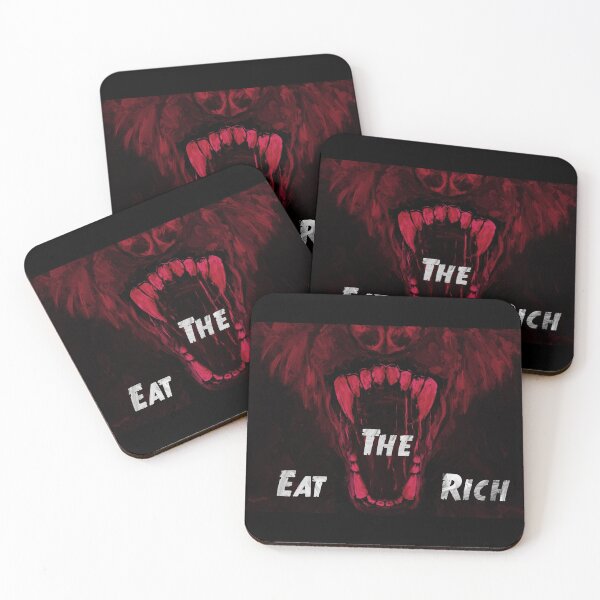 Item preview, Bare Your Fangs - Eat The Rich [Eternal Red] designed and sold by RoryWorks.