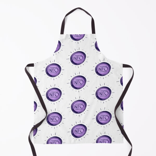 Item preview, Purple Info Bubble designed and sold by MisterGooseShop.