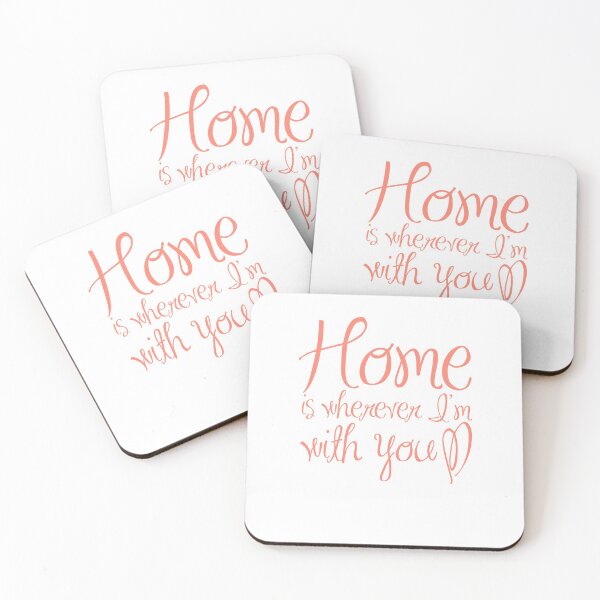 Item preview, Home is wherever I'm with you designed and sold by Mildred Fern.