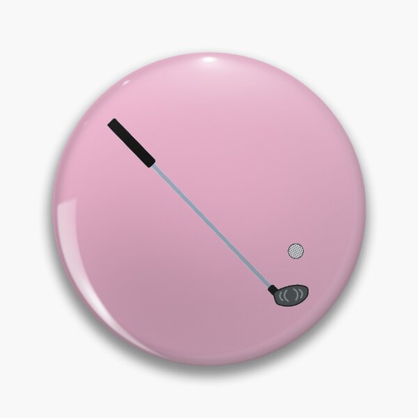 Item preview, Pink Golf Ball and Club designed and sold by cmd-art.