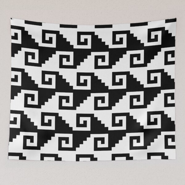 Item preview, Historic Mitla Wave Pattern designed and sold by Girih.