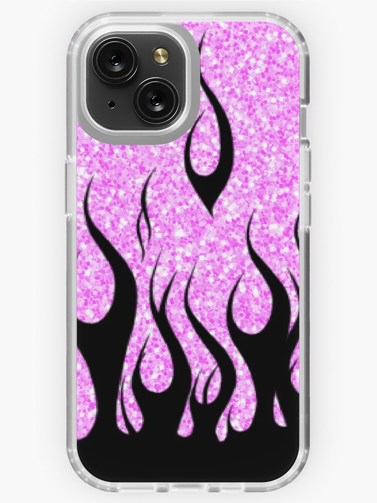 Download Glitter Fire Pink Y2K Background