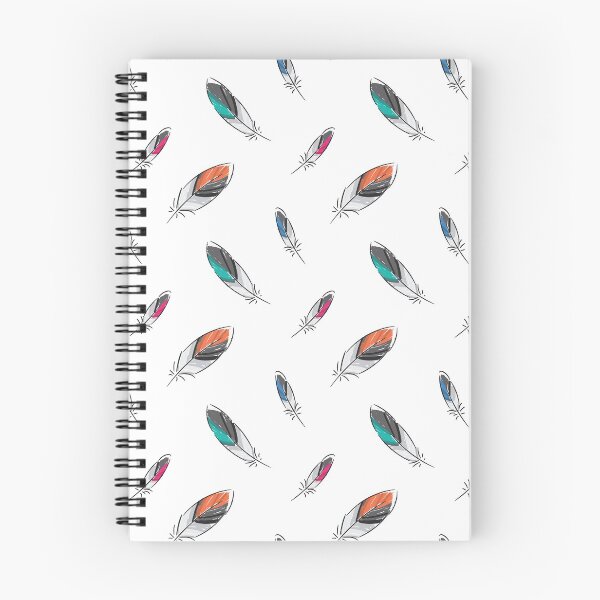 Item preview, Colorful feathers pattern designed and sold by AleksOrel.