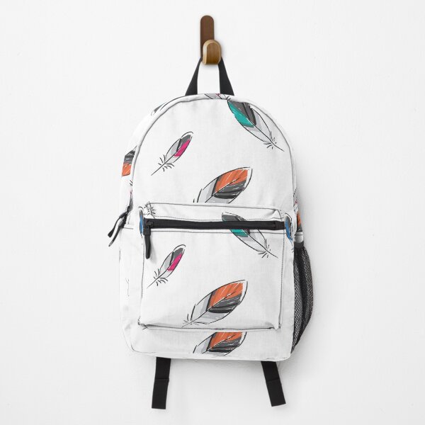 Item preview, Colorful feathers pattern designed and sold by AleksOrel.