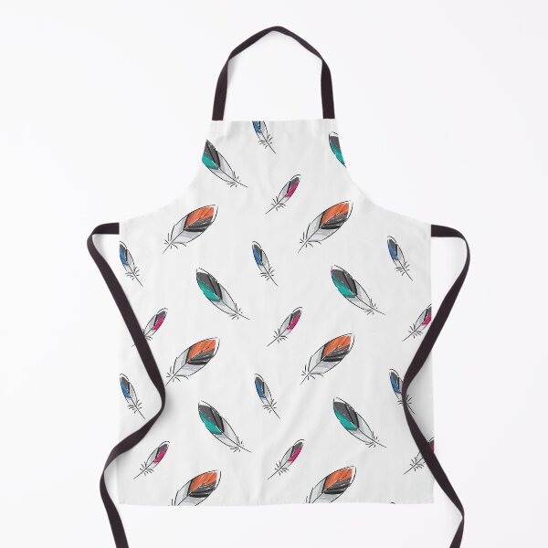 Item preview, Colorful feathers pattern designed and sold by AleksOrel.