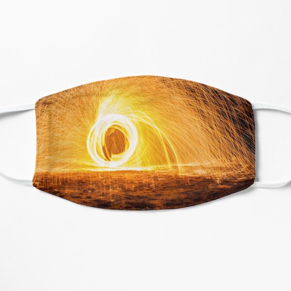 Drenched in Fire Flat Mask