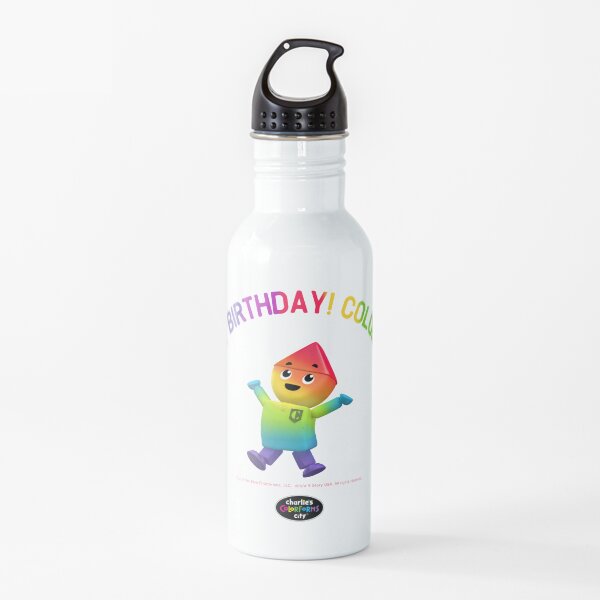 Charlie's Colorforms City - Color Me Happy Water Bottle