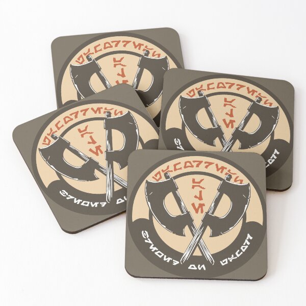 Gamorrean Ale Oga's Coaster 4/6 Coasters (Set of 4)