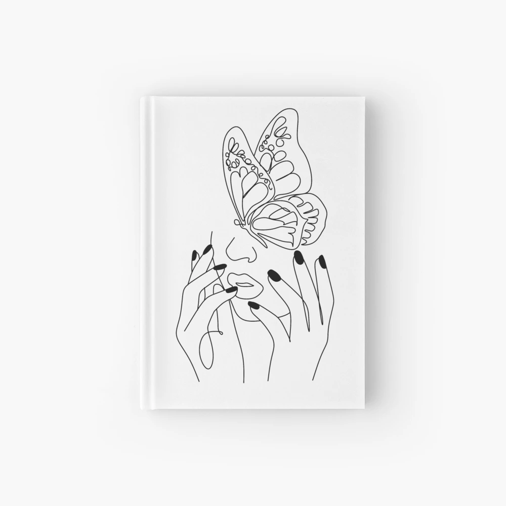 Oklahoma State Butterfly. Black Swallowtail Butterfly Line Art Print 1 –  Phylinda Moore