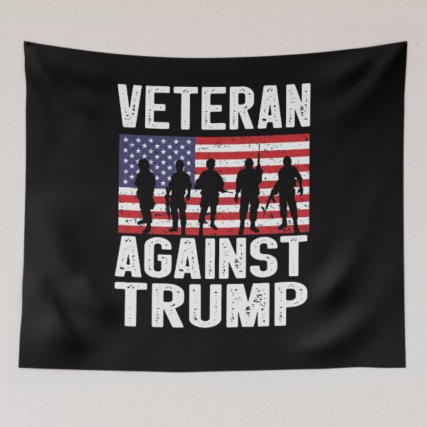 Item preview, Veteran Against Trump designed and sold by OzyManDiaS90.