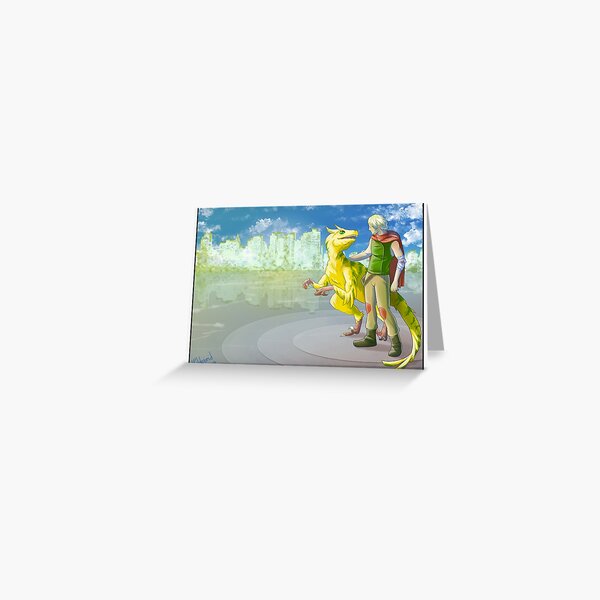 Survivors from "Gifts of wandering ice" Greeting Card