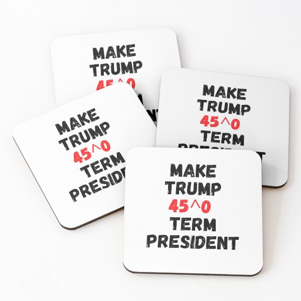 Item preview, Funny 'Make Trump 45^zero Term President' designed and sold by Passion Isles.