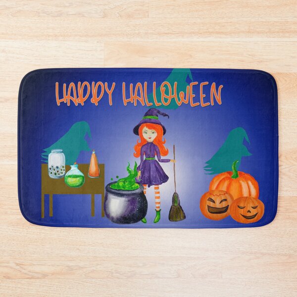 Item preview, Halloween Cute Potion Brewing Witch designed and sold by eevee135.