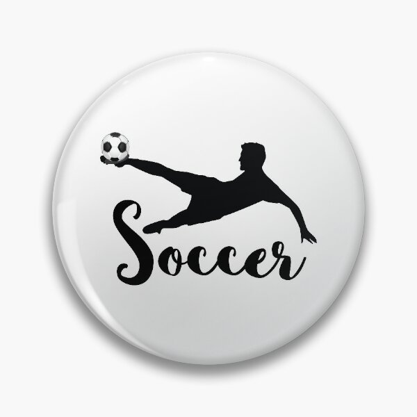 Item preview, Soccer, With Silhouette Of Person Scissor Kicking Soccer Ball designed and sold by 4AllTimes.