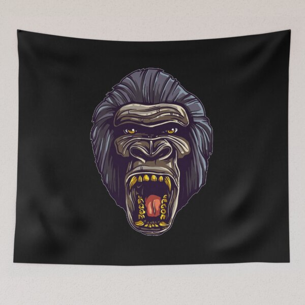 Item preview, Gorilla, silverback, mountain gorilla, gift idea designed and sold by ThommyBLN.