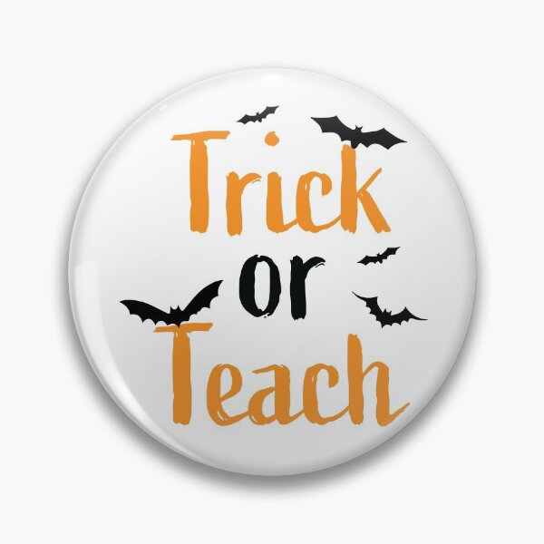 Item preview, Trick or teach | HALLOWEEN designed and sold by designdroplet.