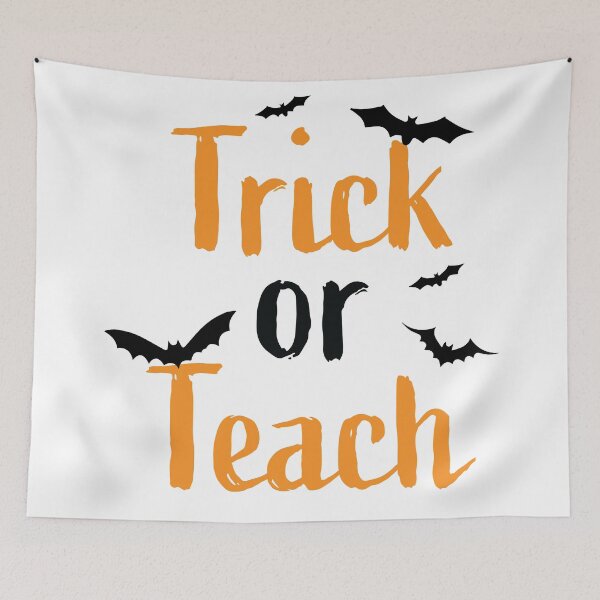 Item preview, Trick or teach | HALLOWEEN designed and sold by designdroplet.