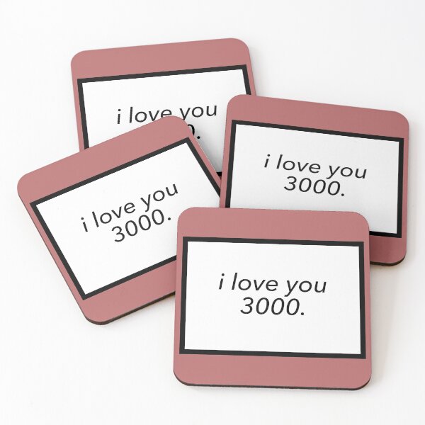 Item preview, i love you 3000 box design designed and sold by 3meistudios.