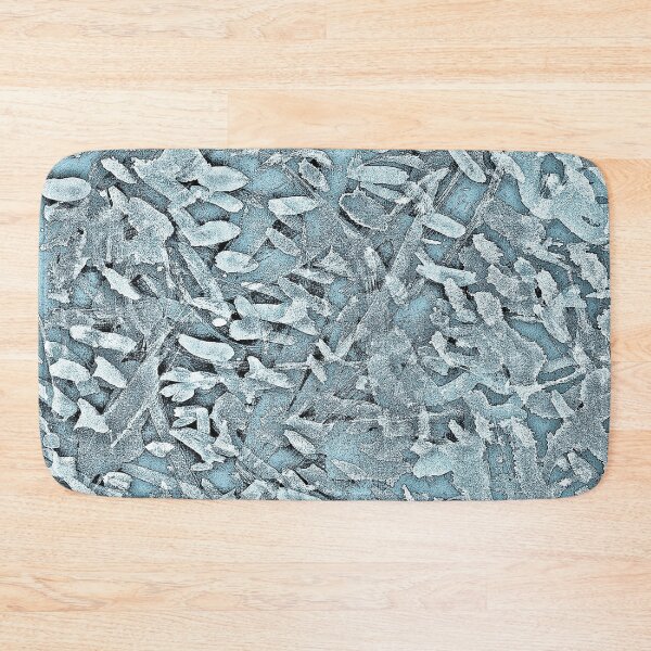 Item preview, Ocean Tips Silver Blue Abstract designed and sold by GittaG74.