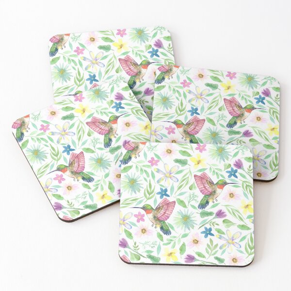Item preview, Watercolor Hummingbirds designed and sold by Harpley Design Studio.