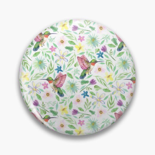 Item preview, Watercolor Hummingbirds designed and sold by Harpley Design Studio.