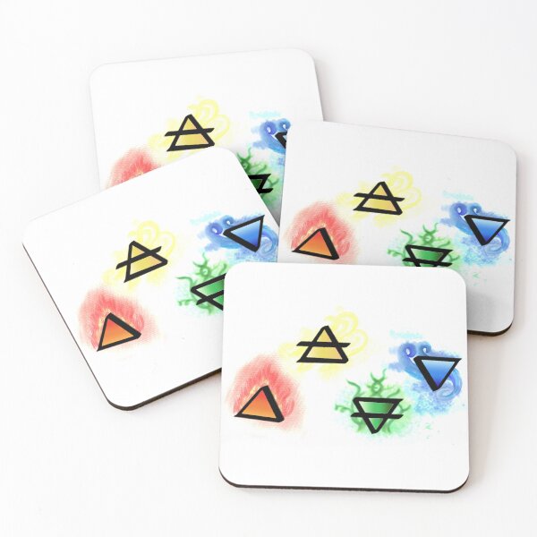 Item preview, Elemental Shapes (Staggered) designed and sold by LockeApparel.