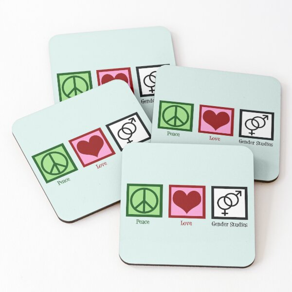 Item preview, Peace Love Gender Studies designed and sold by Epic Love Designs.