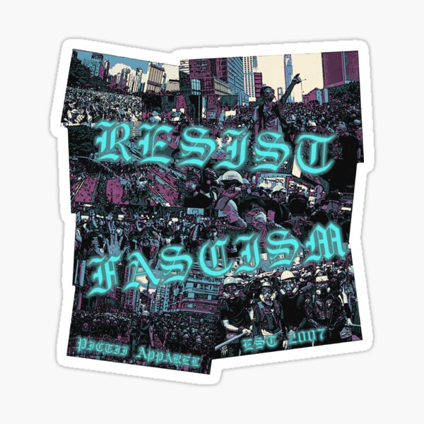 Artikel-Vorschau von RESIST FASCISM - 4C, designt und verkauft von RFDEZIII.