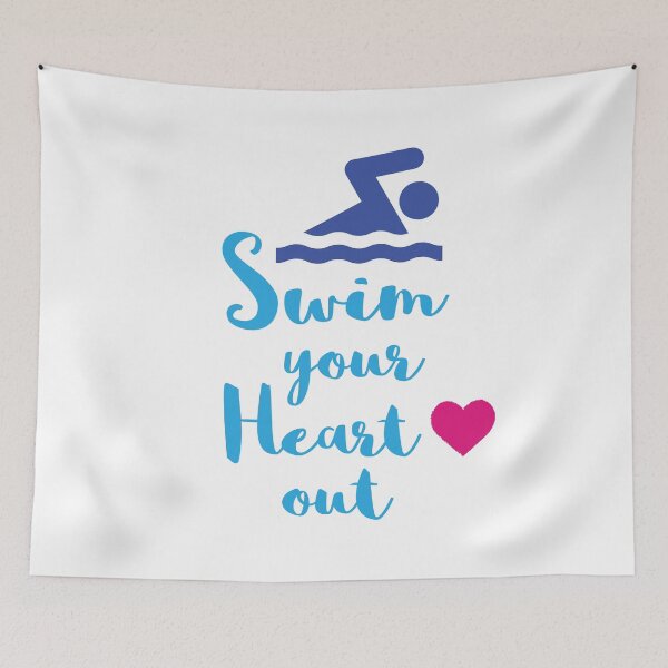 Item preview, Swim Your Heart Out designed and sold by 4AllTimes.