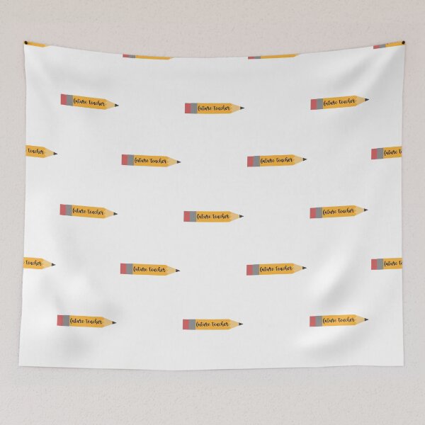 Item preview, Future Teacher: pencil design  designed and sold by jaylinnn.