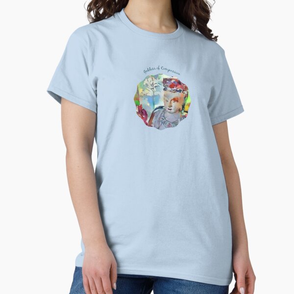 Goddess of Compassion-Kuan Yin-Guanyin- Guan Yin-Buddhist Classic T-Shirt
