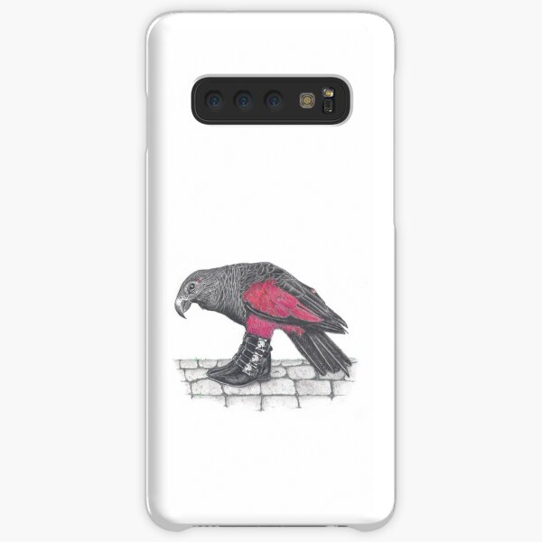 Dracula parrot in skull buckle boots Samsung Galaxy Snap Case