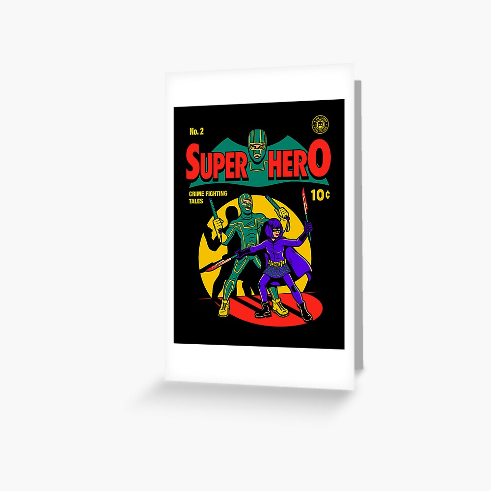 superhero-comic-greeting-card-by-harebrained-redbubble