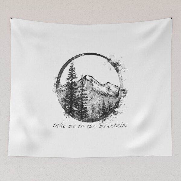 Item preview, Take me to the mountains designed and sold by Joshuartistry.