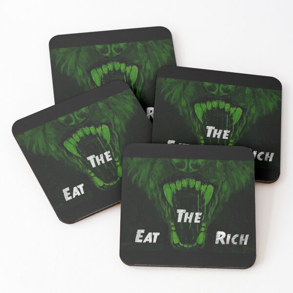 Item preview, Bare Your Fangs - Eat The Rich [Fallout Green] designed and sold by RoryWorks.