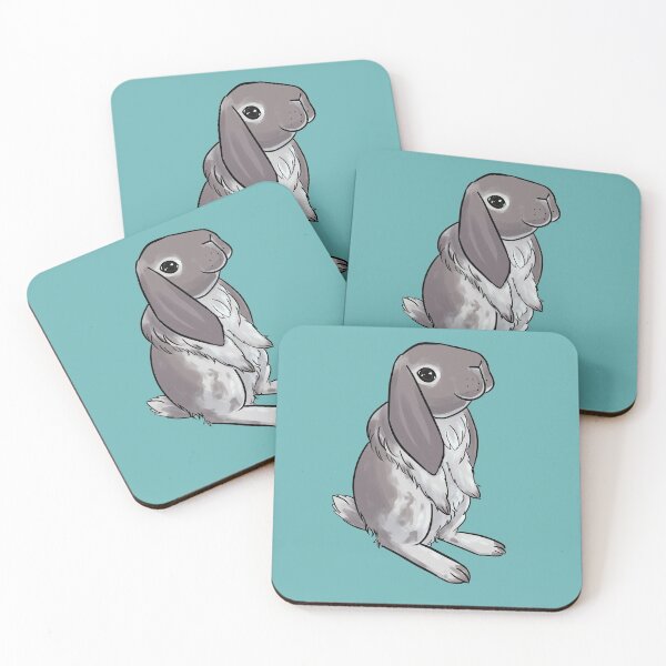 Item preview, Cute Lop Rabbit Standing designed and sold by ArtbyLinnea.