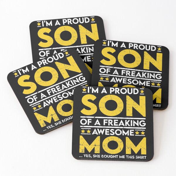Item preview, I'm a Proud Son of a Freaking Awesome Mom designed and sold by sesa10.