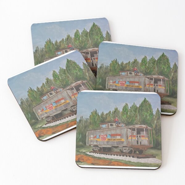 Item preview, JOYful Caboose designed and sold by JYEmeryArt.